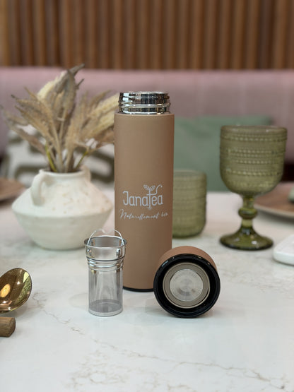 Mug Isotherme Infuseur Beige